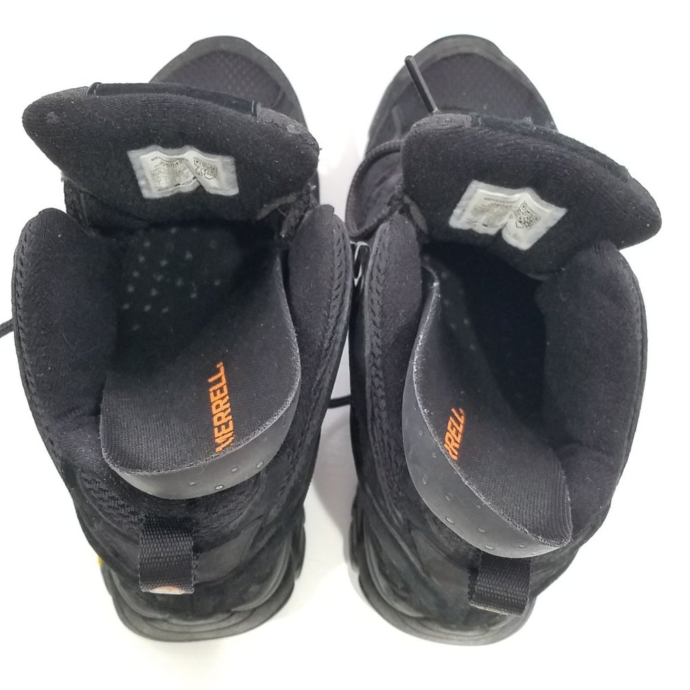 Merrell Men Black Night Moab Hiking Boots 7 - Picture 6 of 16